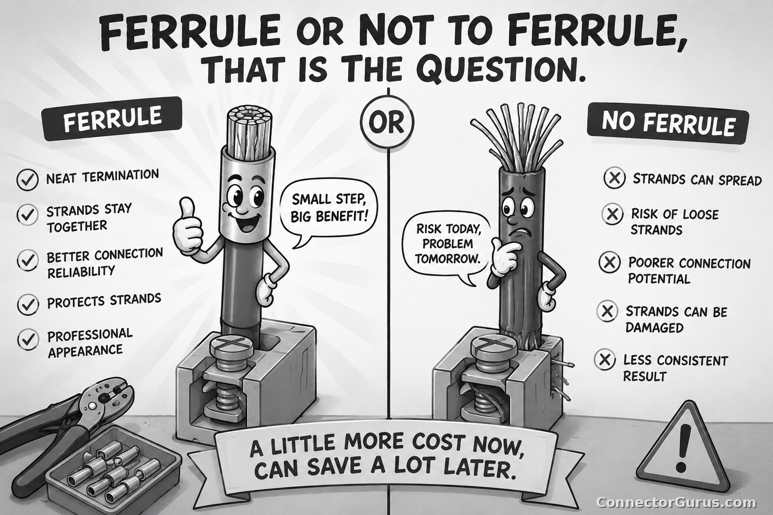 Ferrule or Not to Ferrule, That Is the Question